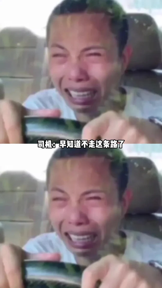 司机：早知道不走这条路了#交警 #交通 #考试视频封面